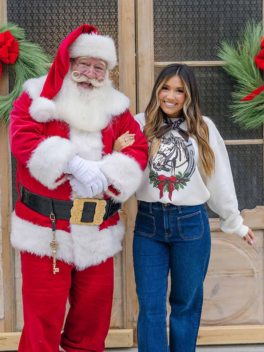 Horse Lovers Christmas Sweatshirt