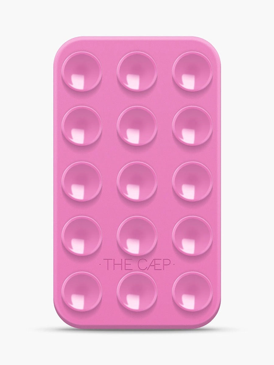 Pink Suction Phone Grip