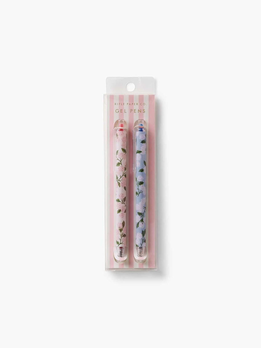 Set of 2 Floral Pens