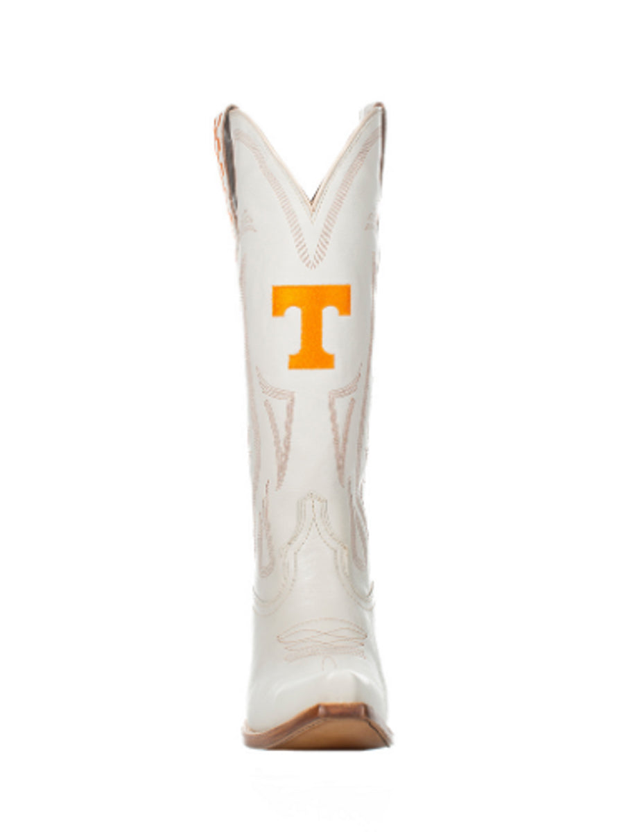 Ivory Leather Gameday Western Boot