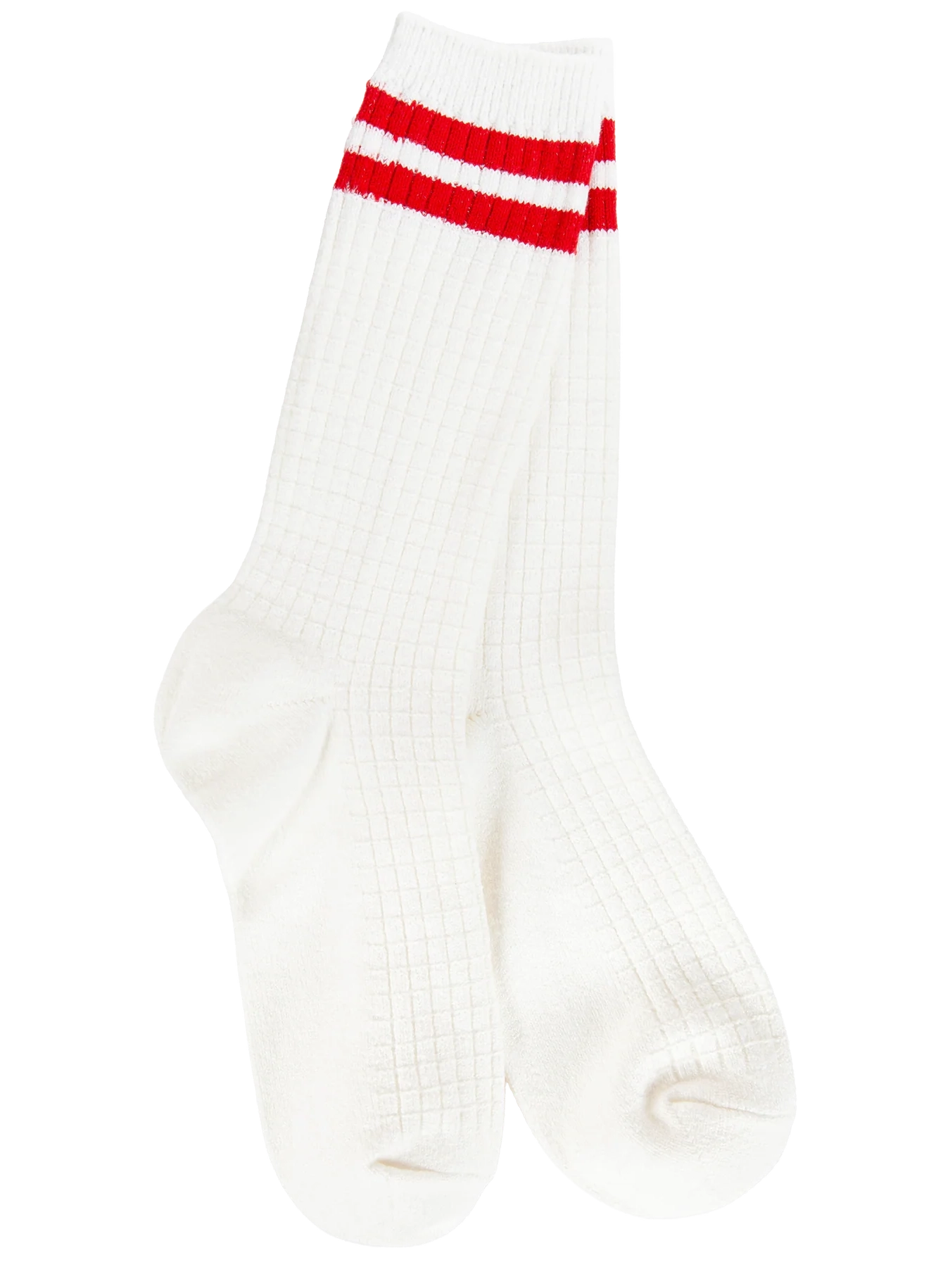 Weekend Waffle Stripe Crew (3 Colors)