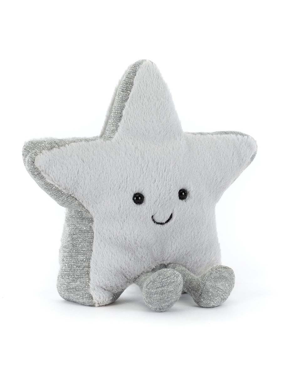 Silver Star Plush Toy