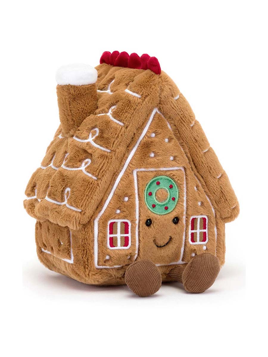 Gingerbread House Stuffed Plush