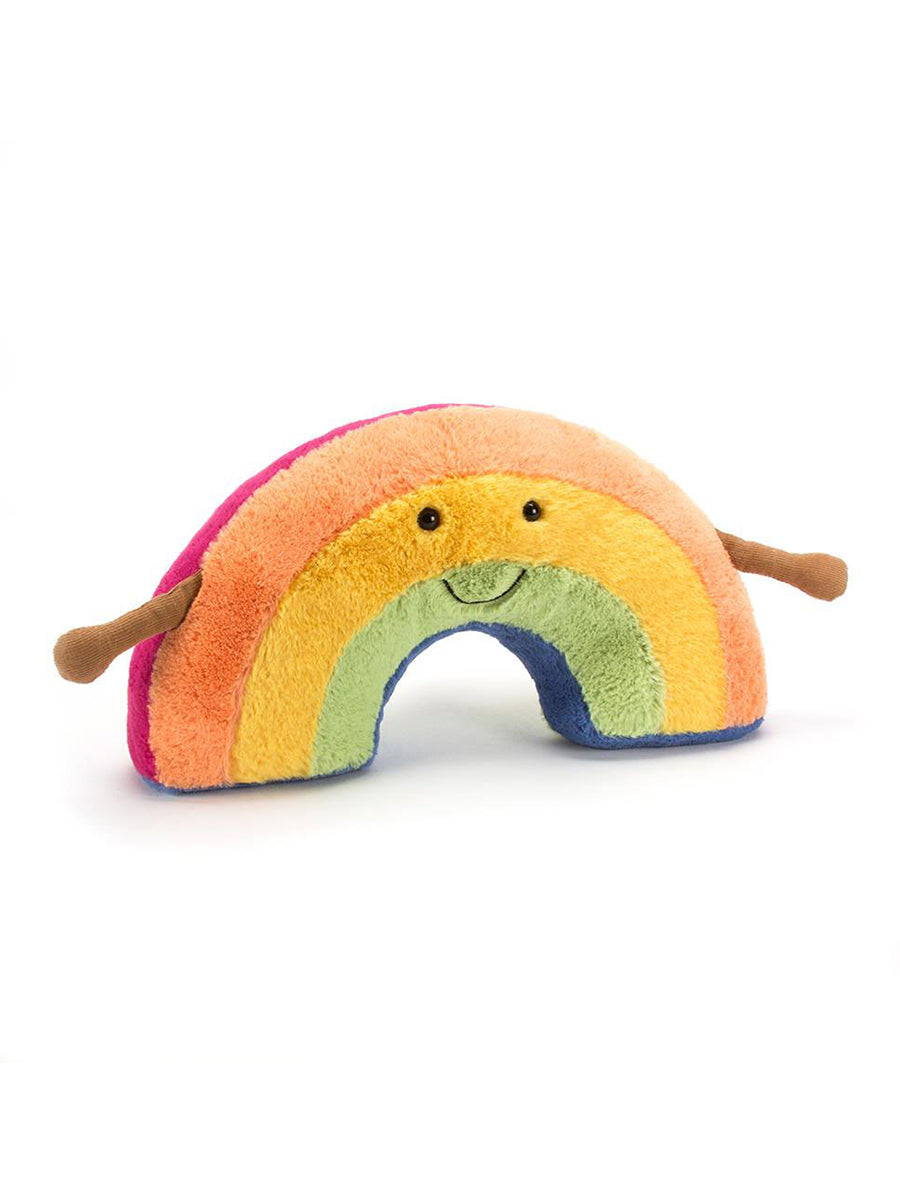 Rainbow plush toy