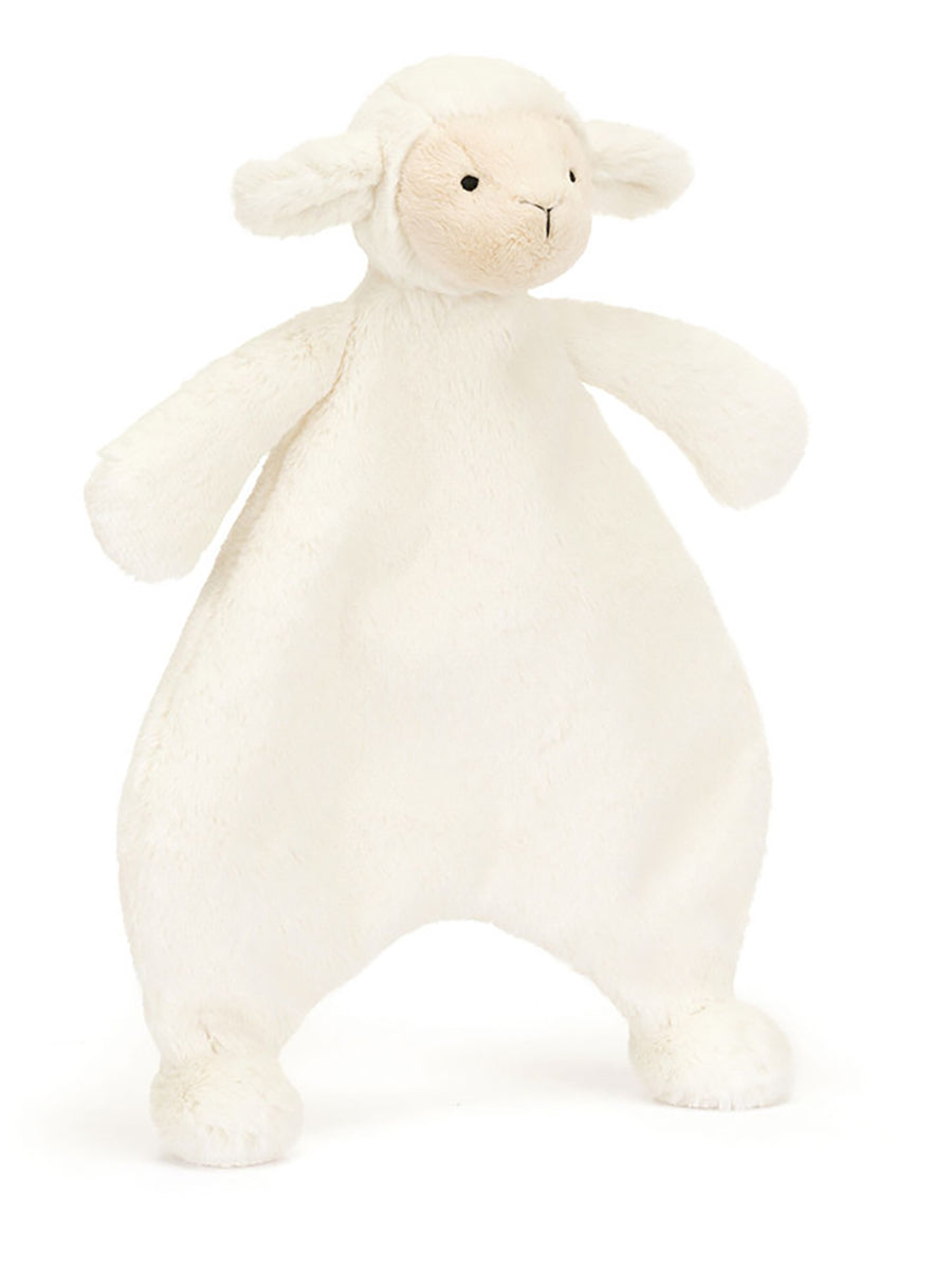 Cream cuddly lamb for babies