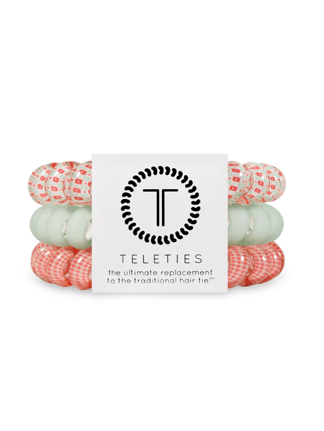 Calming Coral Teleties (2 Sizes)