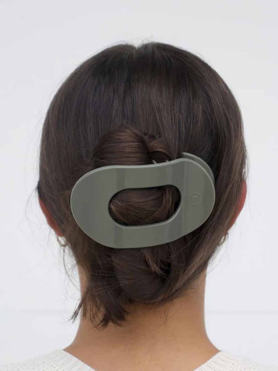 Large Sage Hair Clip