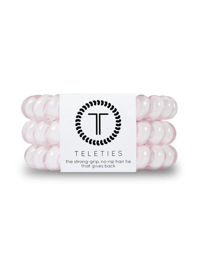 Rose Water Pink Teleties (2 Sizes)