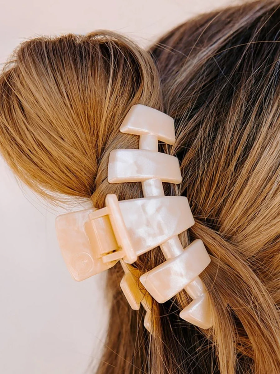 Teleties Classic Soft Surf Large Hair Clip