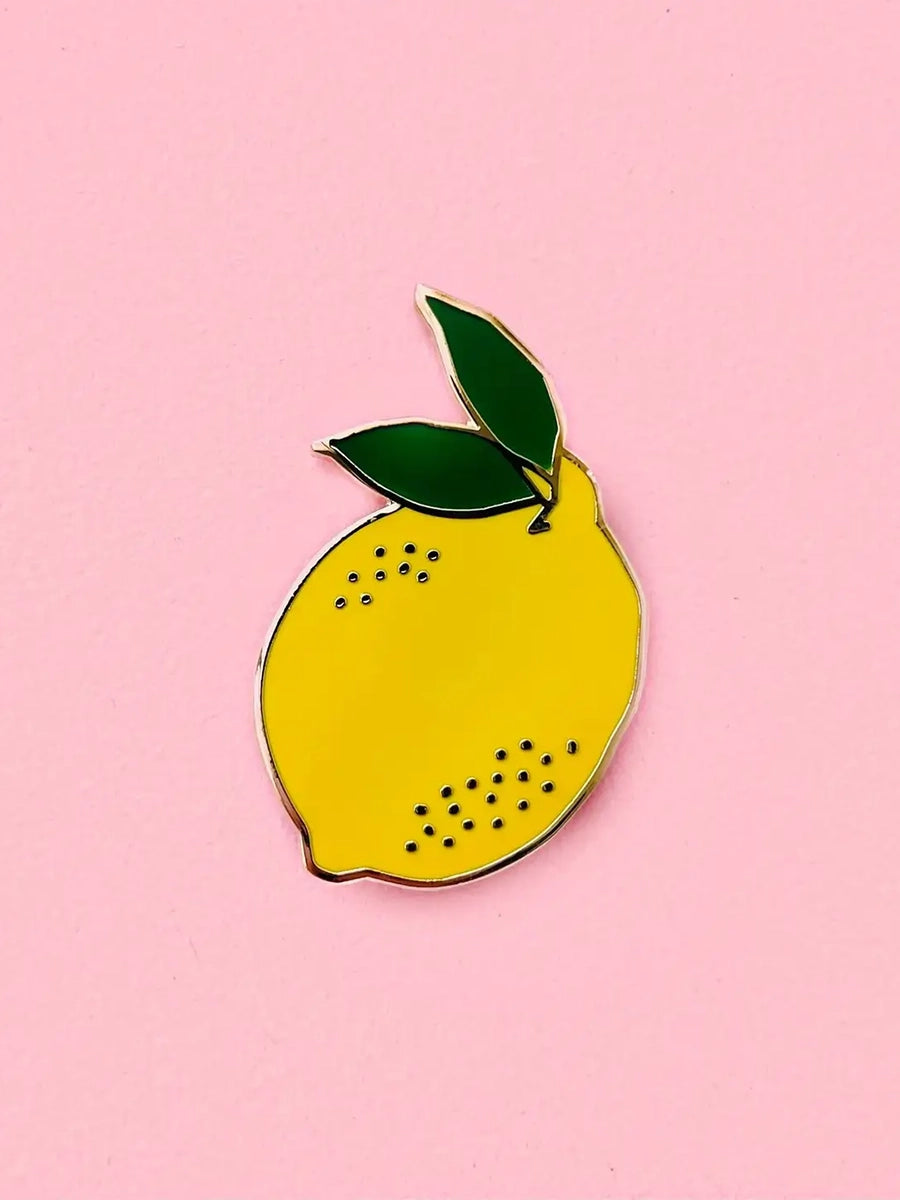 Lemon Enamel Pin