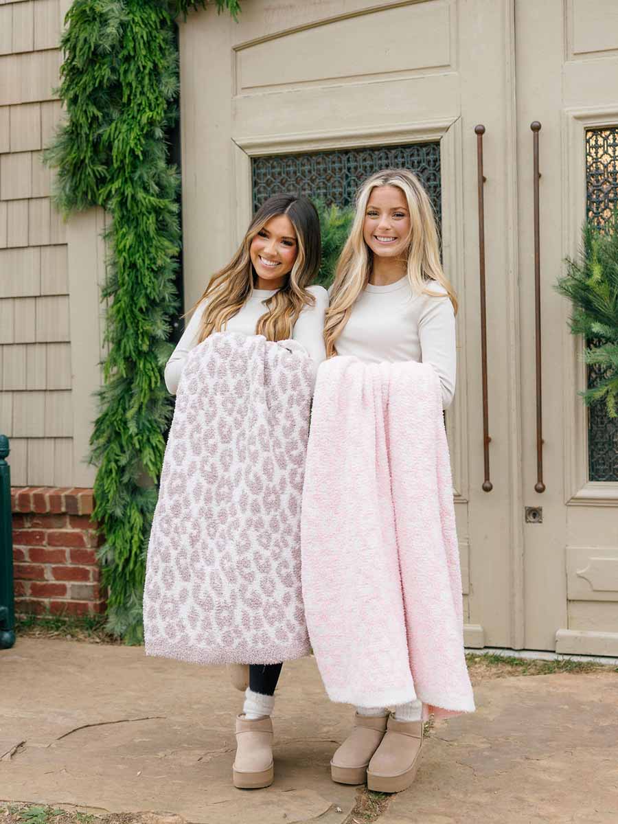 Leopard Print Blankets