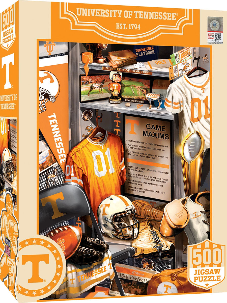 Tennessee Volunteers Locker Room Puzzle