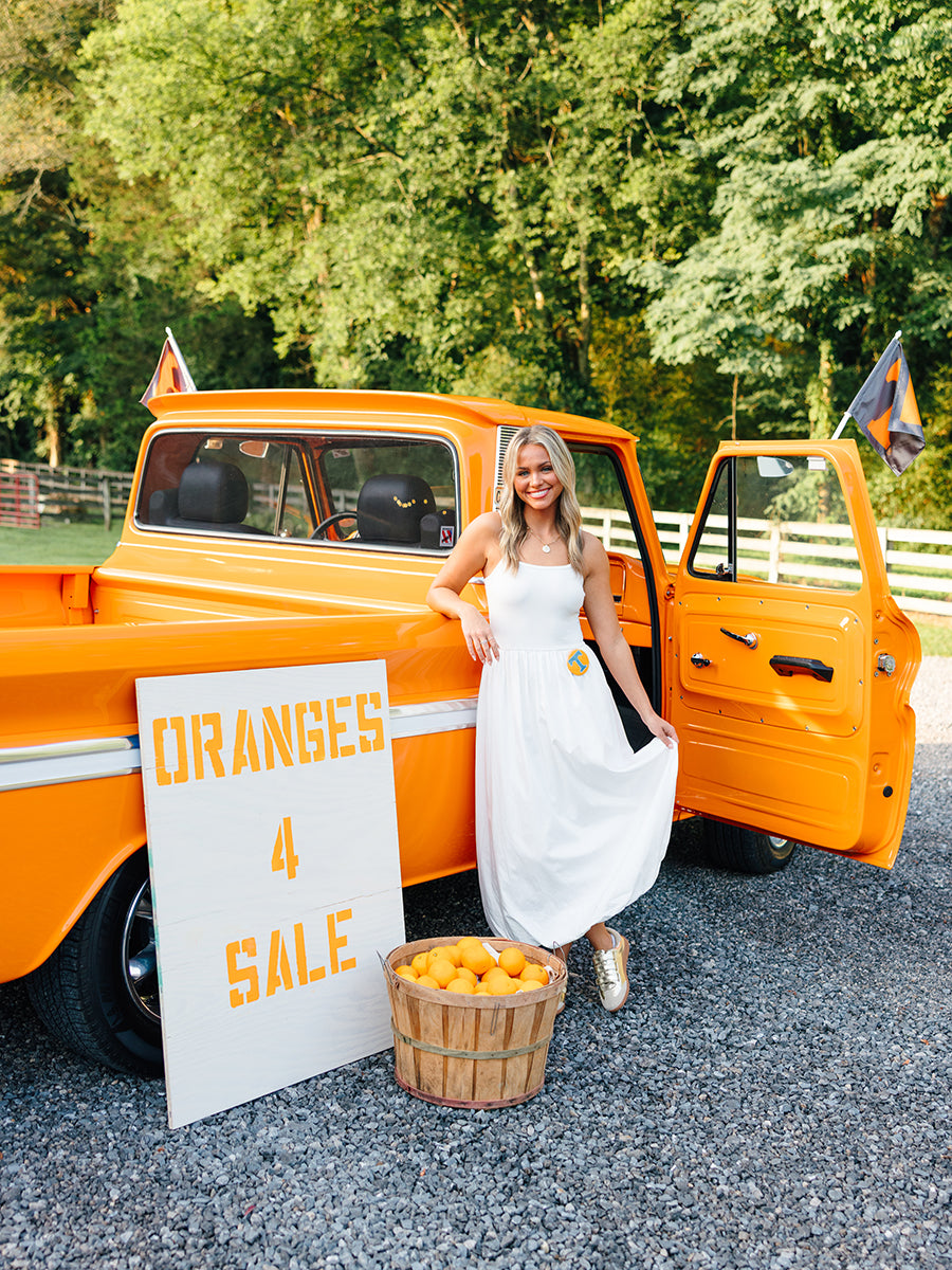 White Cami Maxi Dress