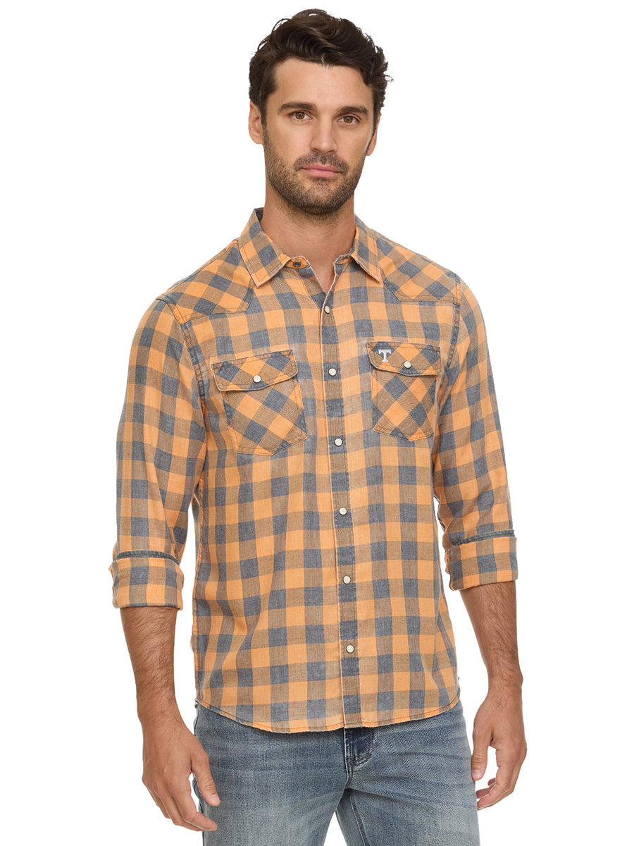 Mens Tennessee Vintage Soft Western Shirt