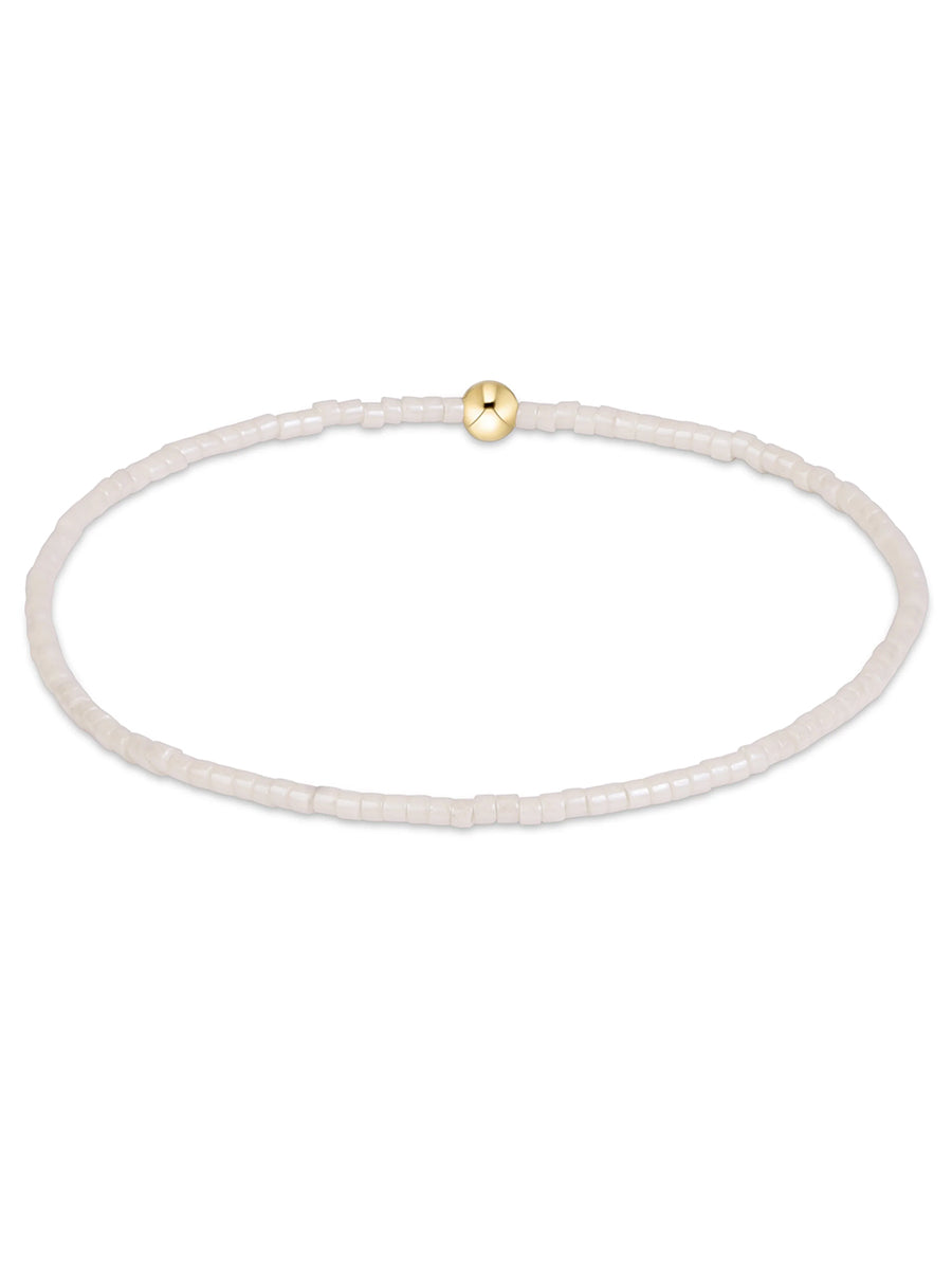 E.Newton creamy milkshake bead bracelet