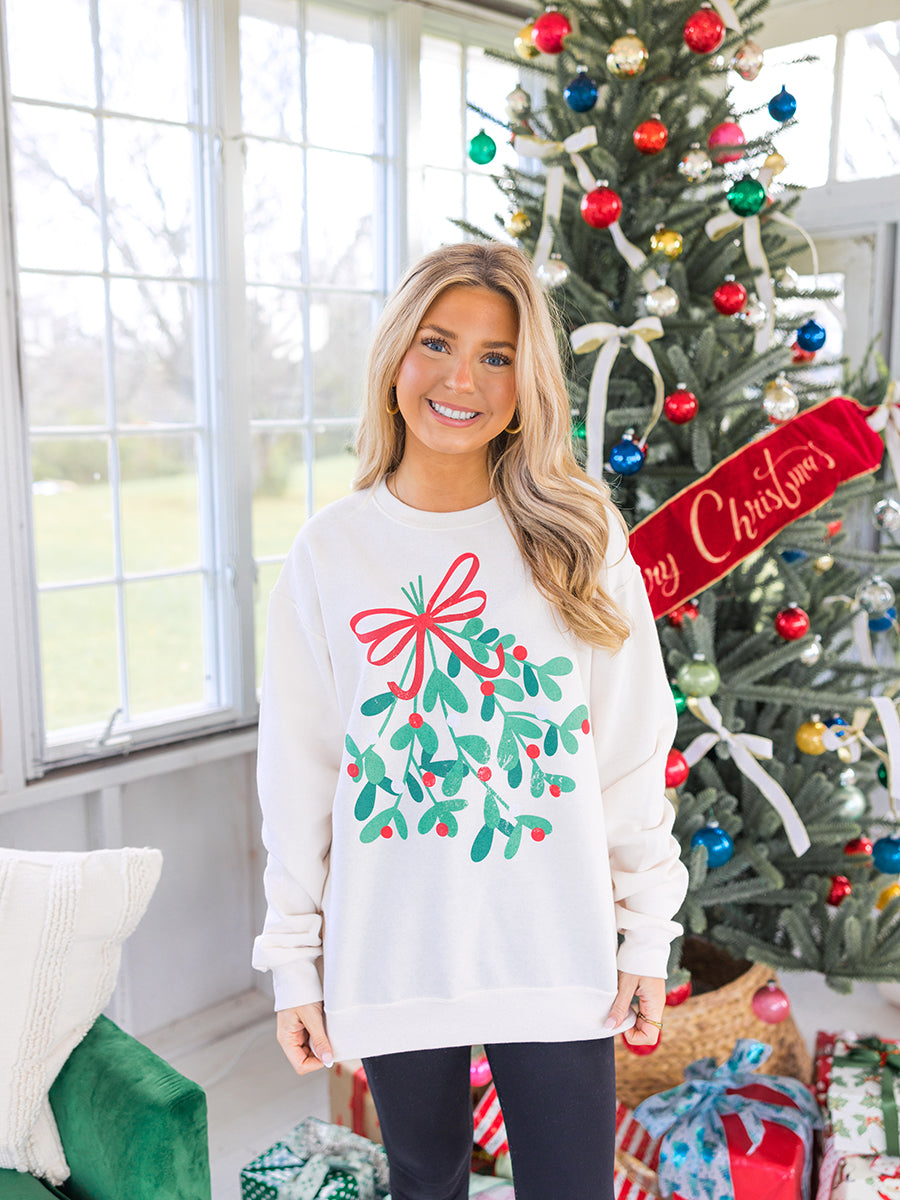 Mistletoe Crew Sweatshirt