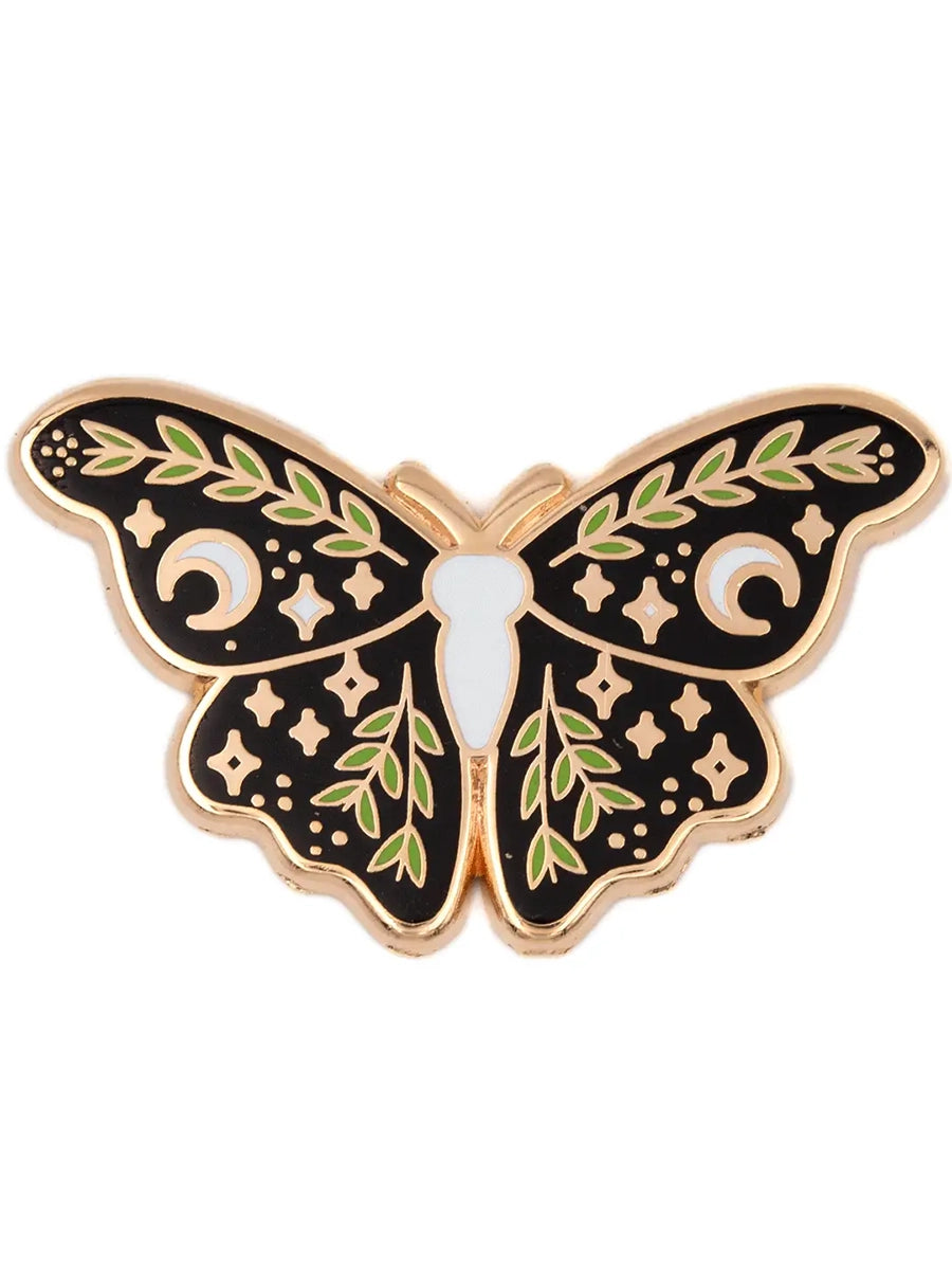 Black Butterfly Pin