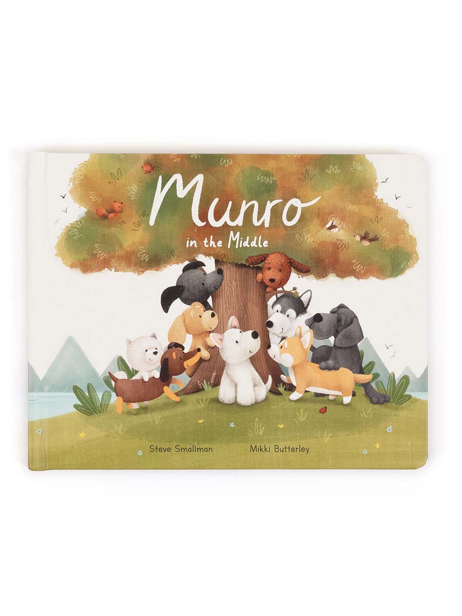 Jellycat "Munro in the Middle" Book