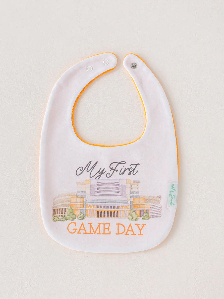 My First Game Day - Tennessee Organic Cotton Baby Bib
