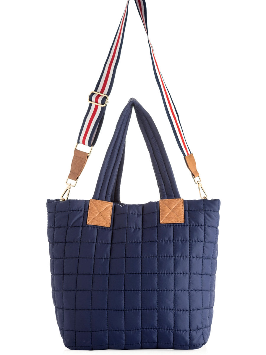 Navy Travel Tote Bag