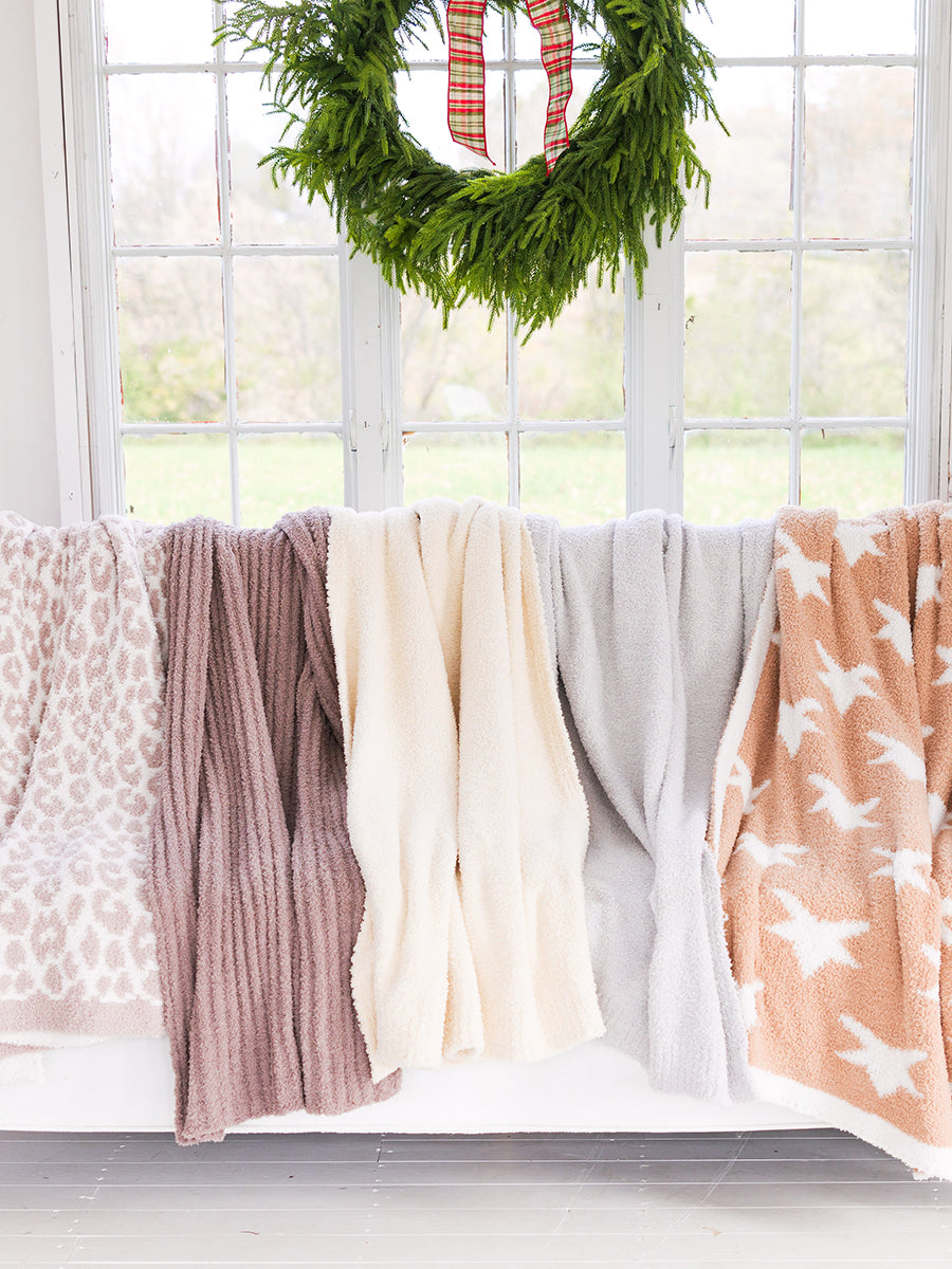 Neutral Throw Blankets (6 Styles) *Doorbuster*