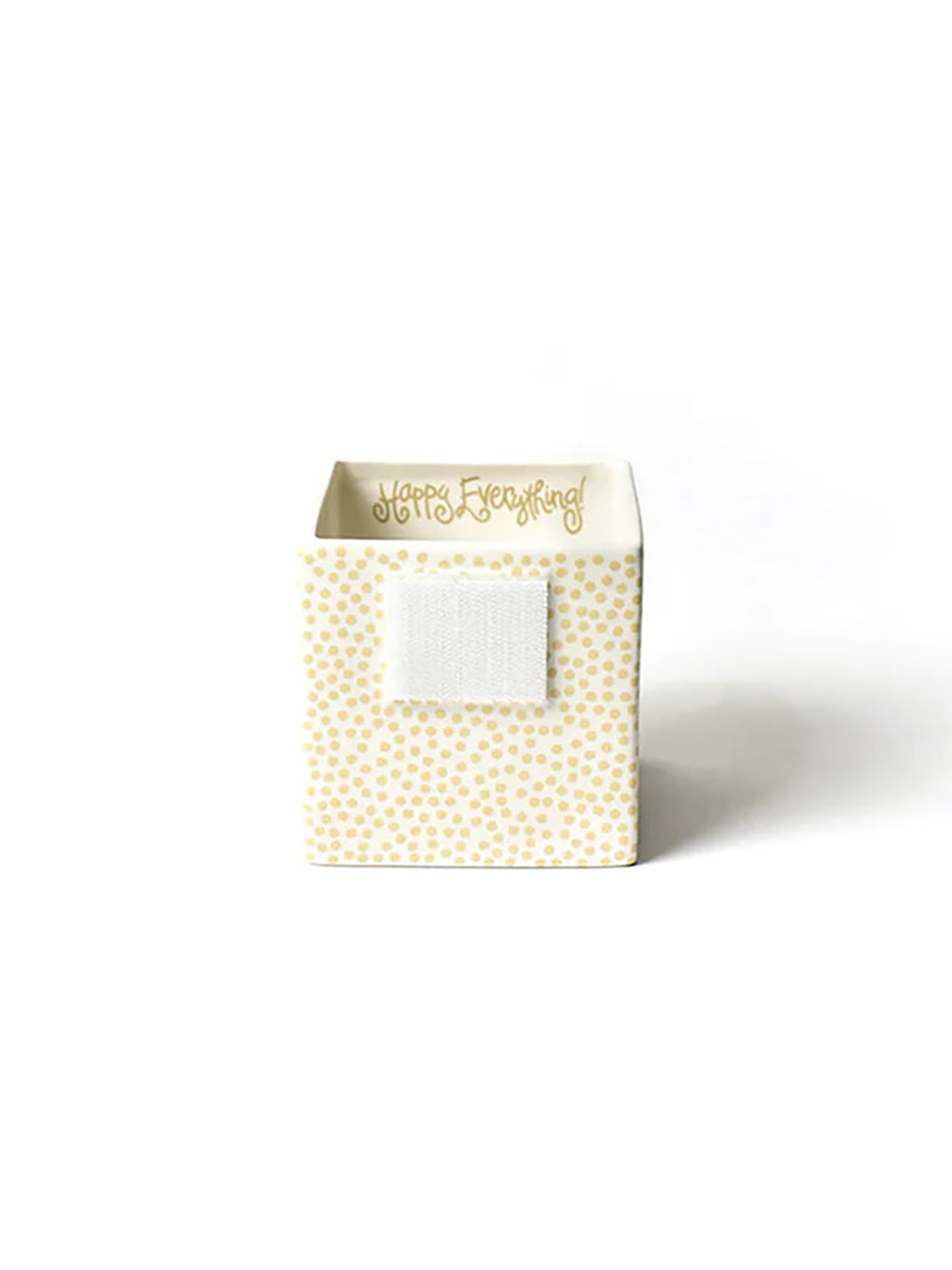 Small Neutral Dotted Mini Nesting Cube