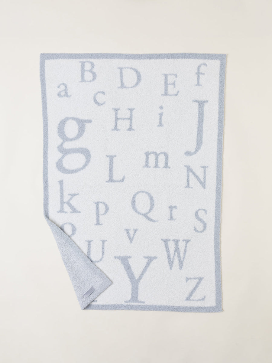 Blue ABC Blanket
