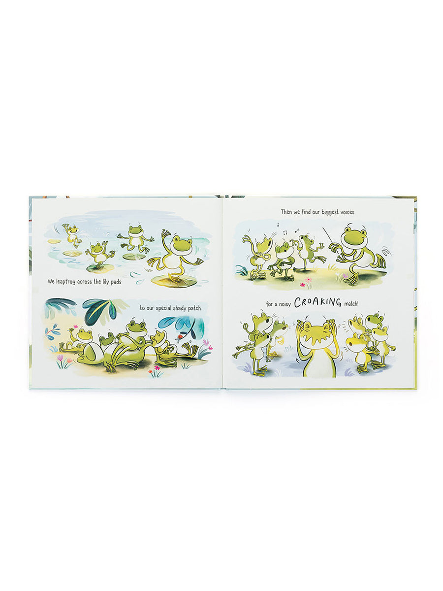 Finnegan Frog Children's Book