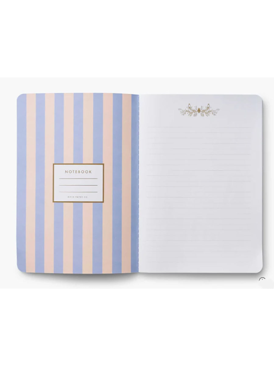 Rifle Paper Co. Hydrangea Set of 3 Notebooks