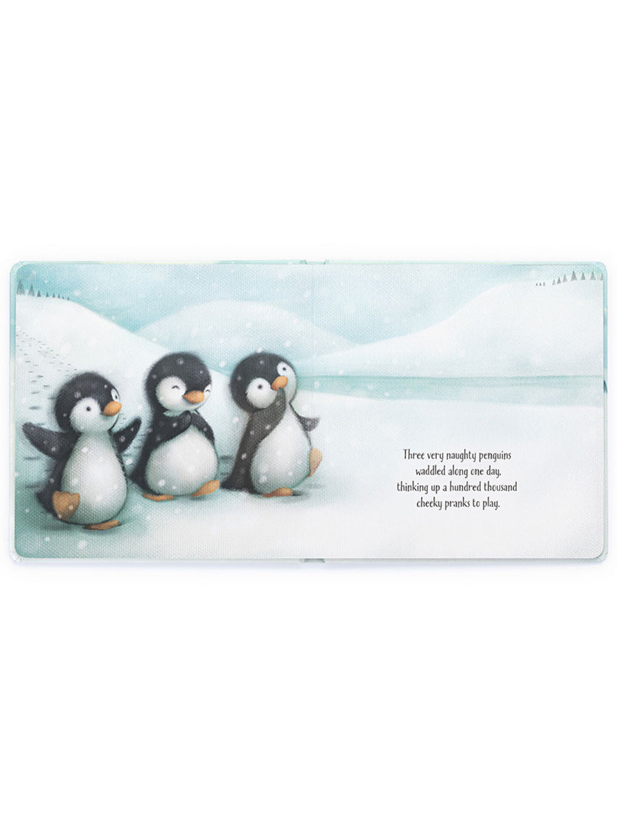 Jellycat "The Naughty Penguins" Book