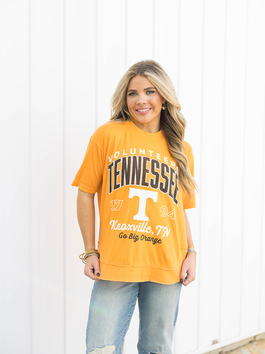 Orange Tennessee Volunteers Tee