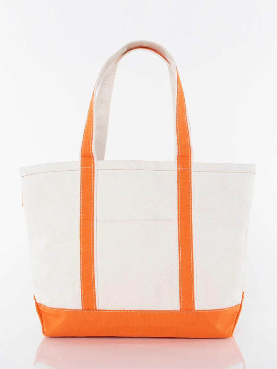 Classic Canvas Medium-Size Tote, Orange