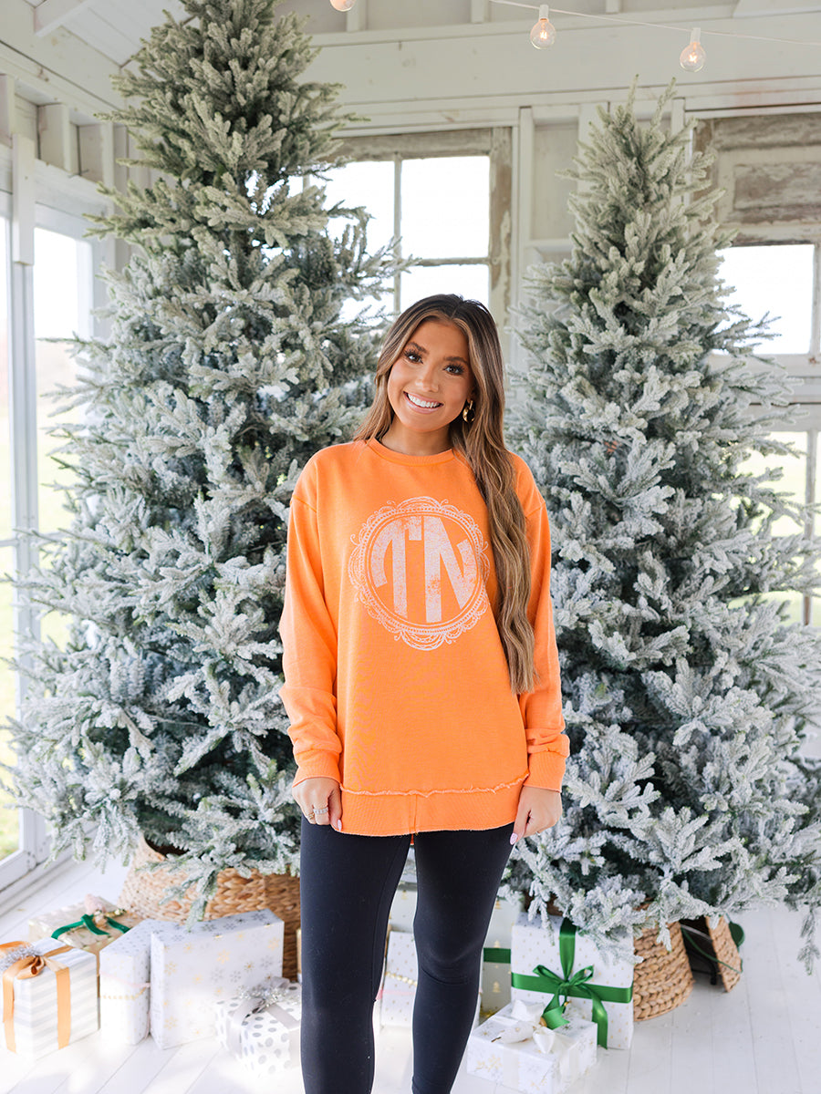 TN Monogram Crew Sweatshirt (3 Colors)