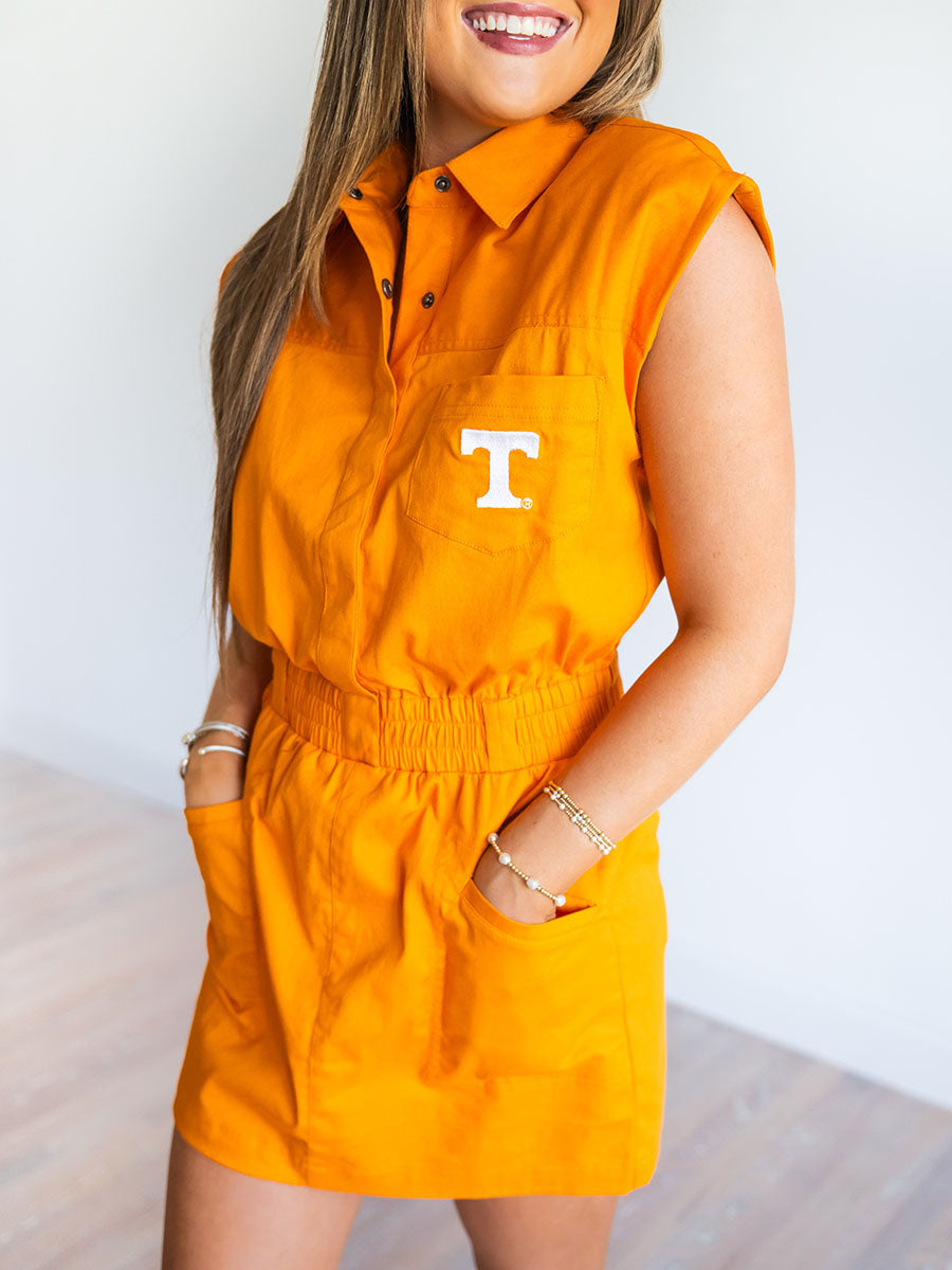 The Vols Orange Varsity Dress