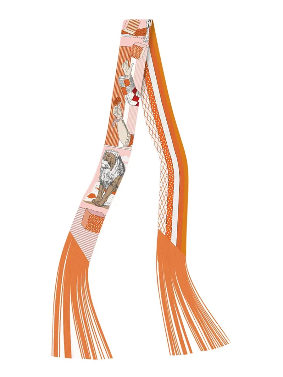 Frilly Scarf with Fringe (2 Colors)