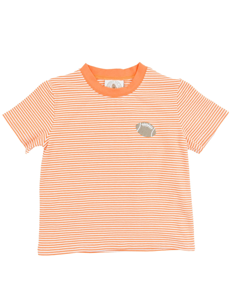 Toddler Orange Striped TN Football T-Shirt