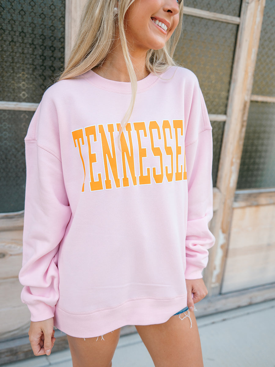 Light Pink TENNESSEE Sweatshirt