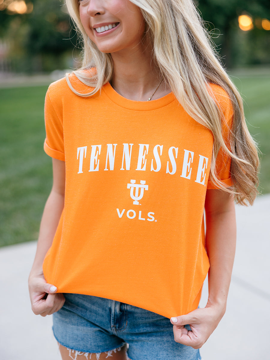 Orange Tennessee Vols Interlocking UT Short-Sleeve T-Shirt