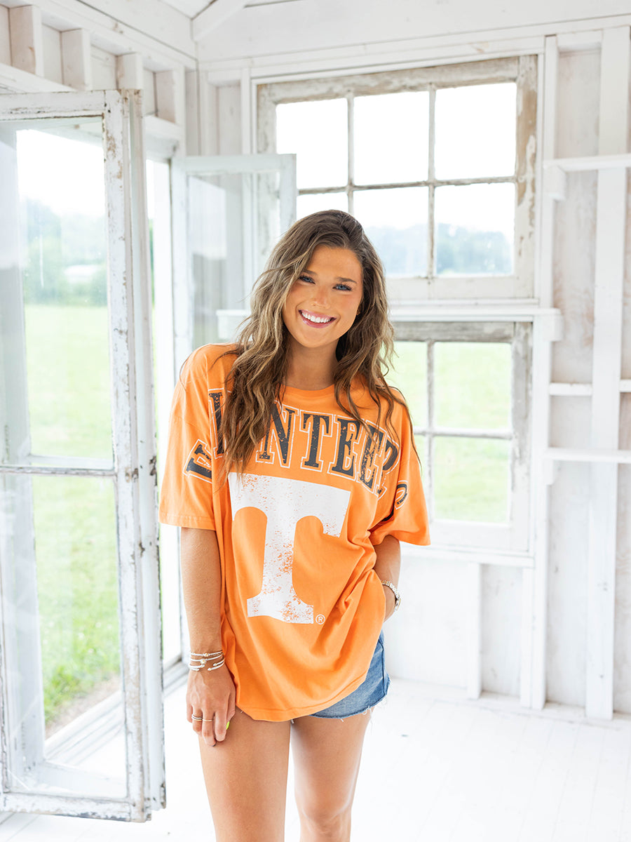 Tennessee Southern Split Oversized Band Tee