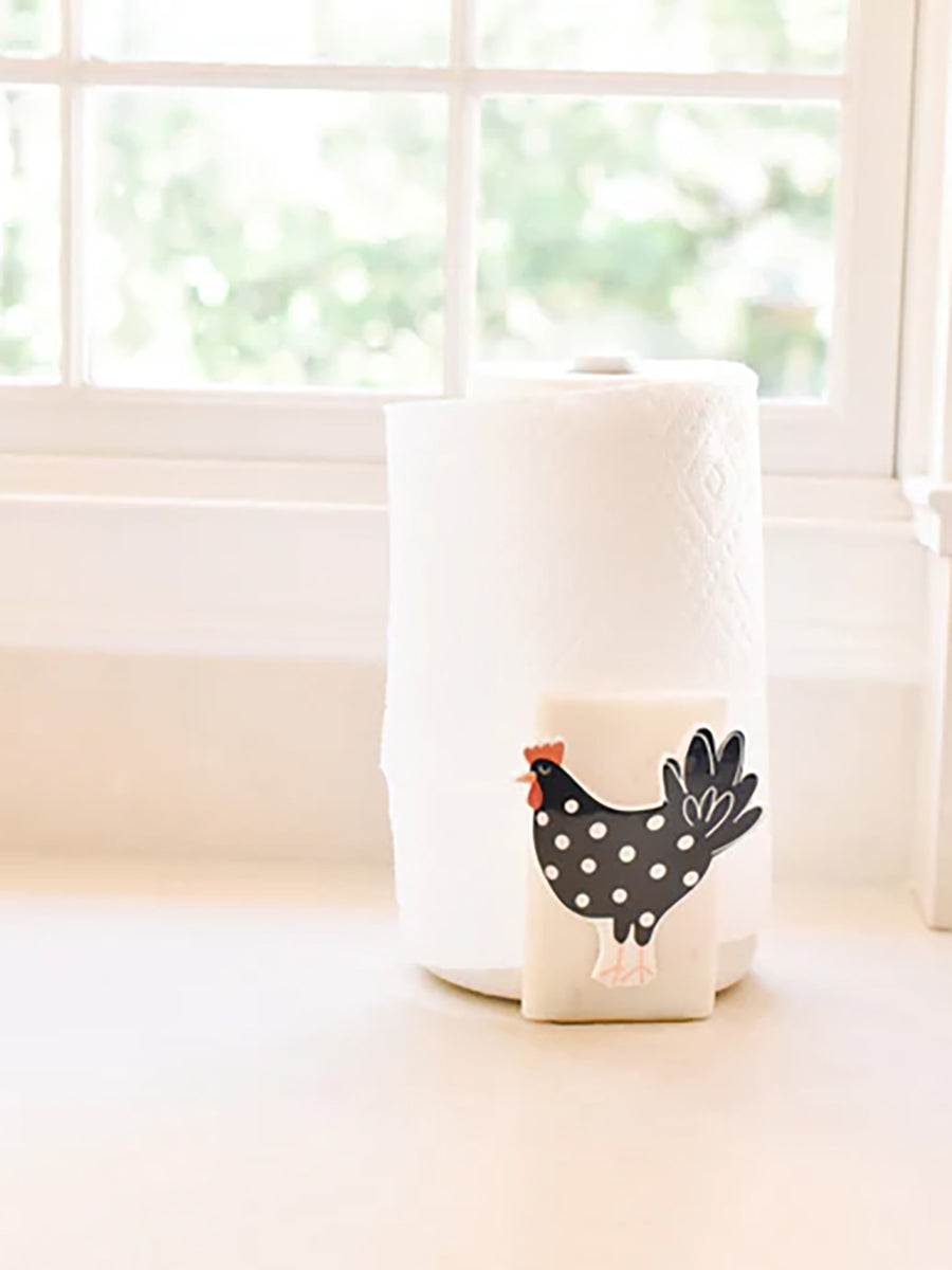 Happy Everything Mini Marble Paper Towel Holder 