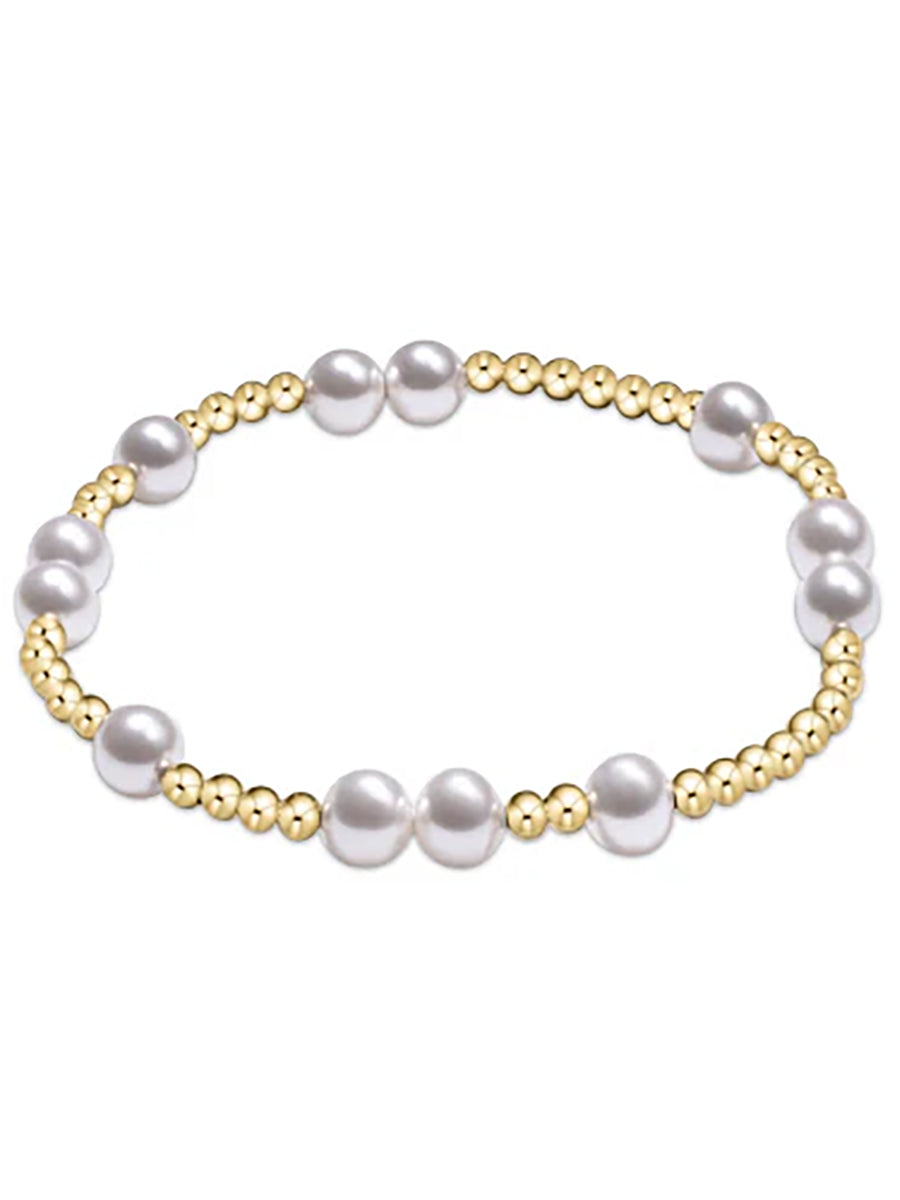 Extends Hope Unwritten Bracelet, Pearl (2 Sizes)