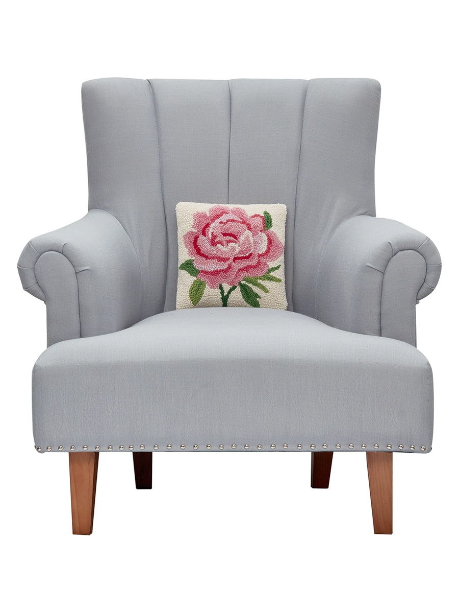 Pink Peony Hook Pillow