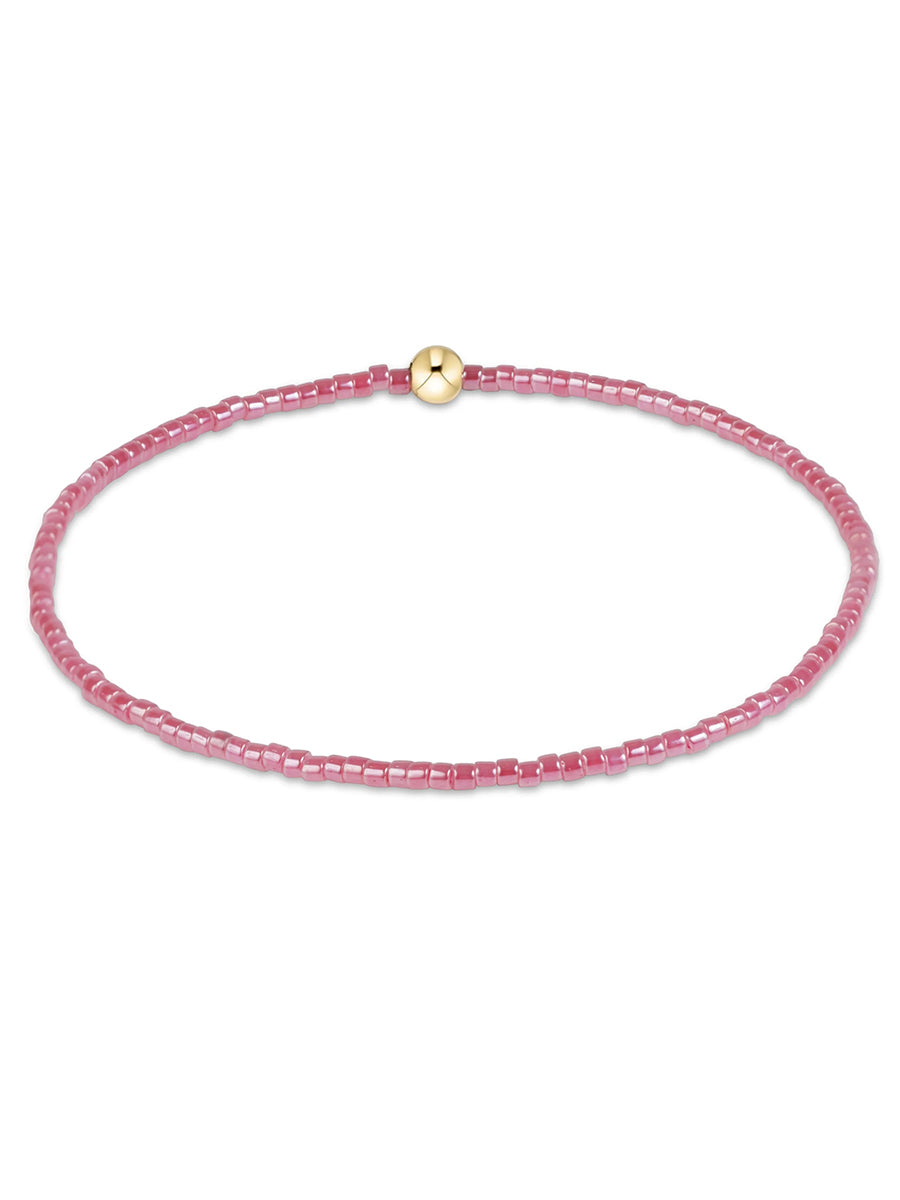 E.Newton pink champagne bead bracelet
