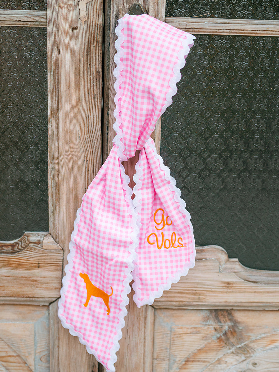 Pink Gingham Sash