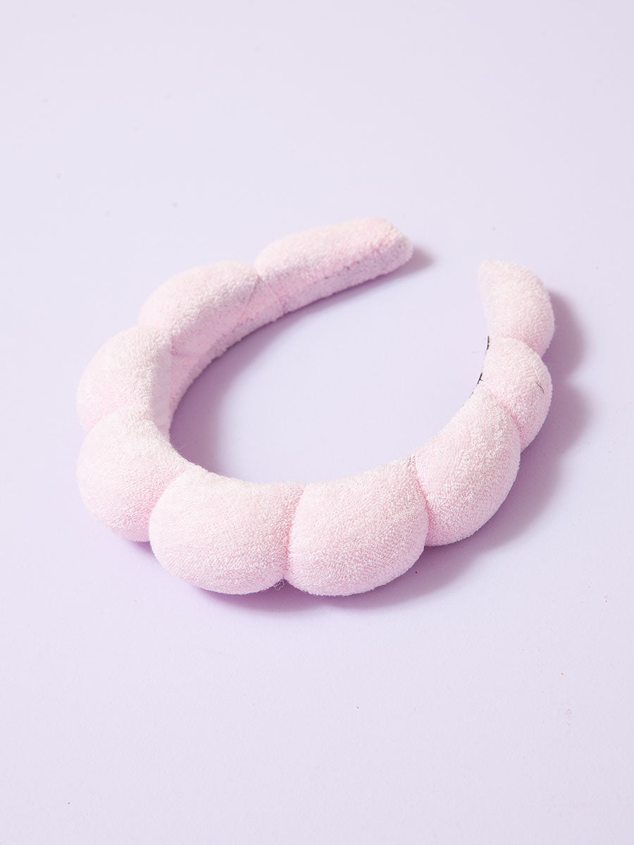 Pale Pink Spa Absorbent Headband