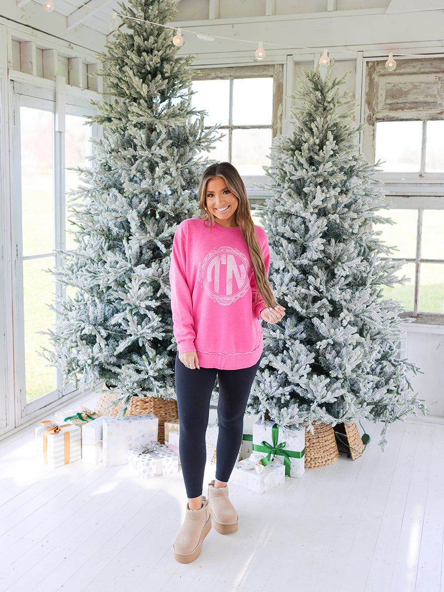 TN Monogram Crew Sweatshirt (3 Colors)