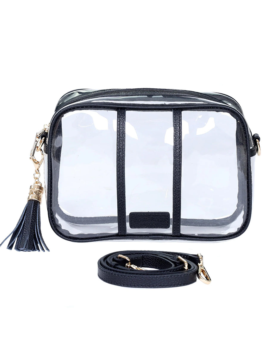 Pom Pom London City Bag Transparent Black