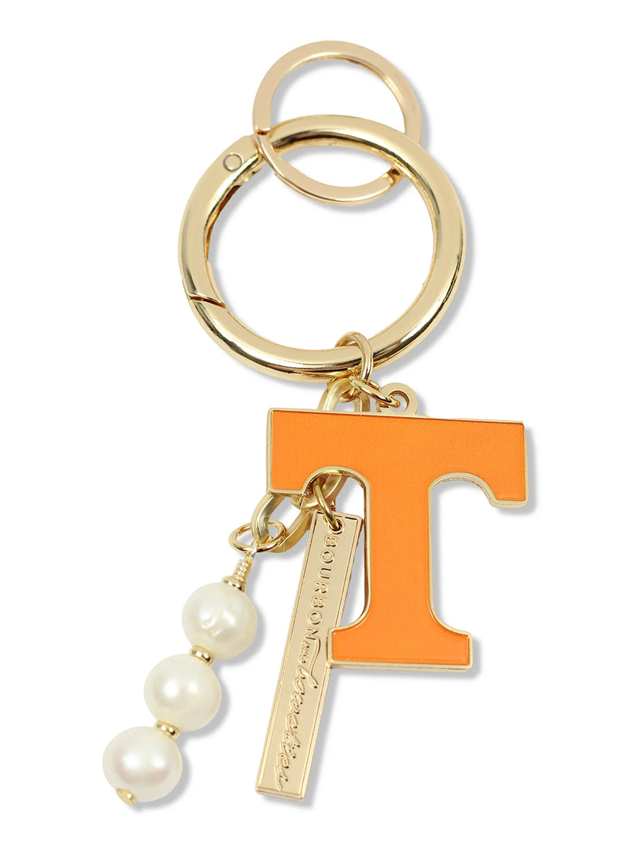 3 Charms Gold Power T Bag Charm