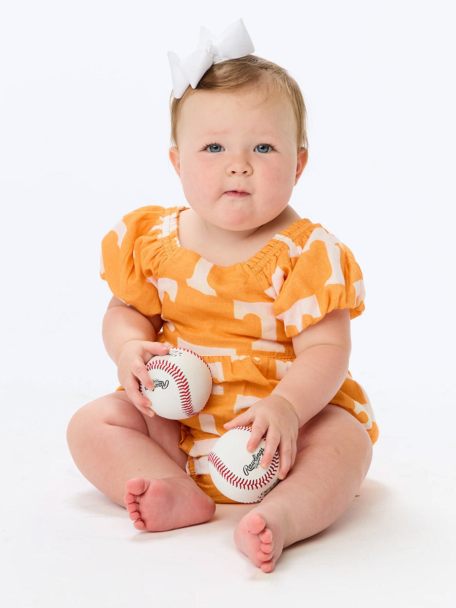 Baby's Orange Tennessee Onesie