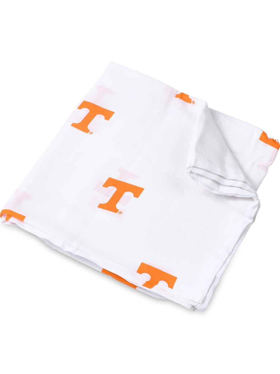 University of Tennessee Volunteers Power T Swaddle Blanket